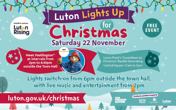 Lighting Up Luton 2025 800px X 500px